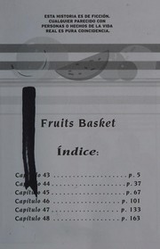Cover of Fruits Basket