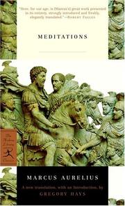 Cover of Meditations