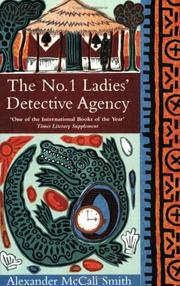 Cover of The No. 1 Ladies' Detective Agency