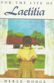 Cover of For the Life of Laetitia
