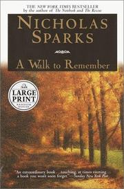Cover of A walk to remember