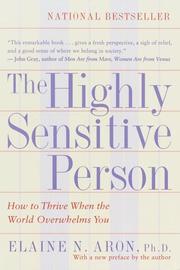 Cover of The highly sensitive person