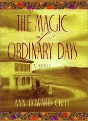 Cover of The magic of ordinary days