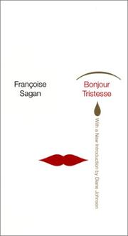 Cover of Bonjour tristesse