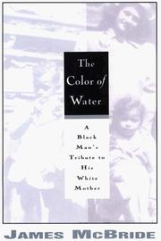 Cover of The color of water