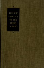 Cover of The Rise and Fall of the Third Reich