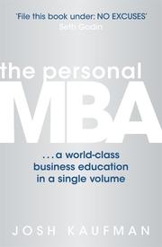 Cover of The personal MBA