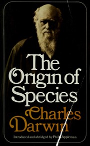 Cover of On the origin of species by means of natural selection