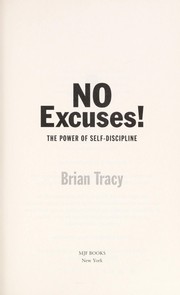 Cover of No excuses!