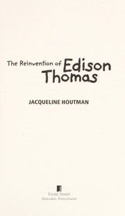 Cover of The reinvention of Edison Thomas