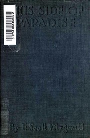 Cover of This Side of Paradise