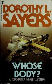 Cover of Whose Body?