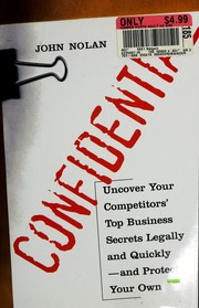 Cover of Confidential